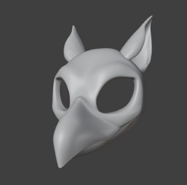 Griphon head model